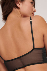 Soft Adapt Mesh-Back Bralette